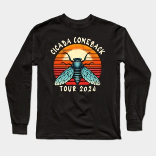 The Great Cicada Comeback tour 2024 Long Sleeve T-Shirt